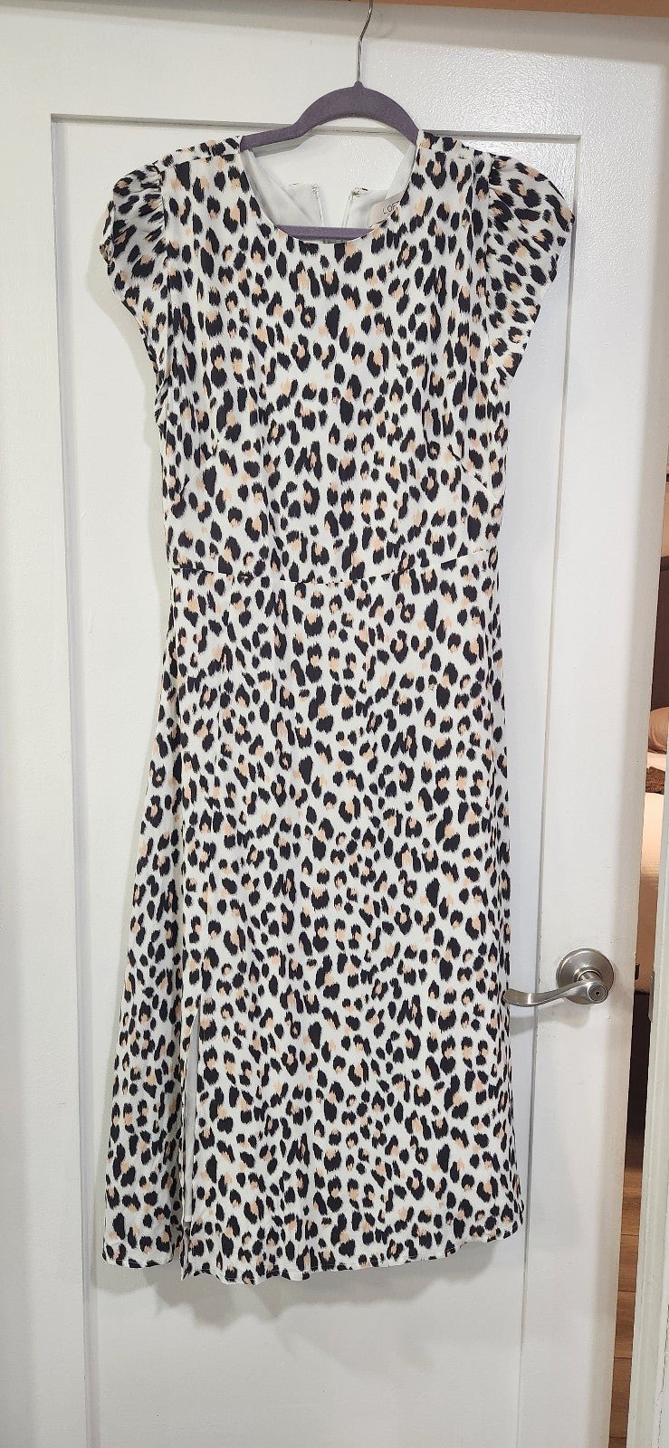 the Lowest price Loft Leopard Dress size 8 KAgtYrefz no