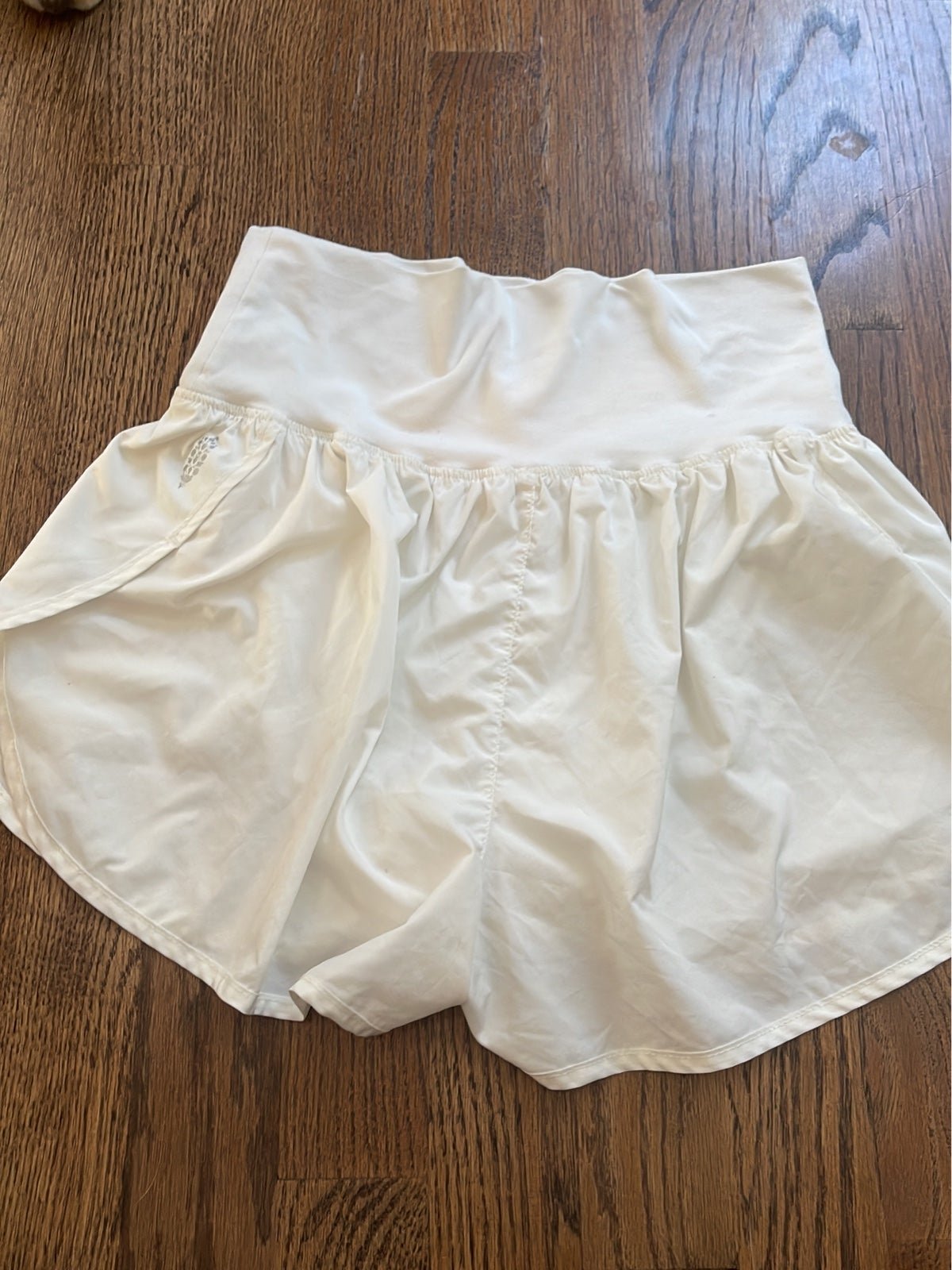 large discount Free people ladies high waisted white athletic flowy shorts sz small pq1bagNfa Wholesale