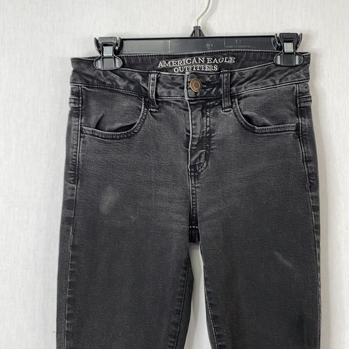 Custom American Eagle Outfitters Womens Gray Denim Super Stretch Skinny Jeans Size 4 i3qYyfz1G well sale