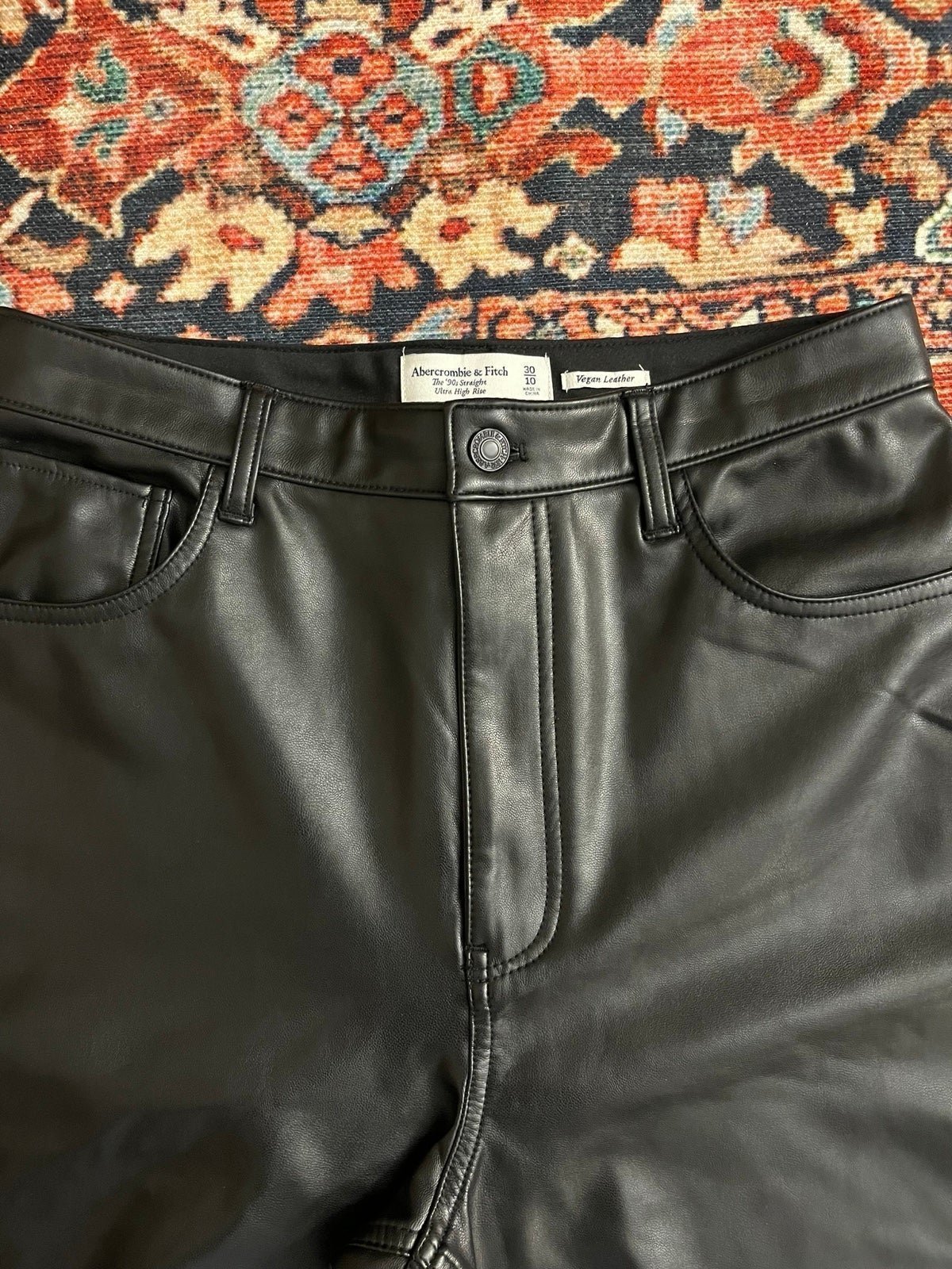 big discount Abercrombie & Fitch Leather Pants Gp1M3Q7A1 Online Exclusive