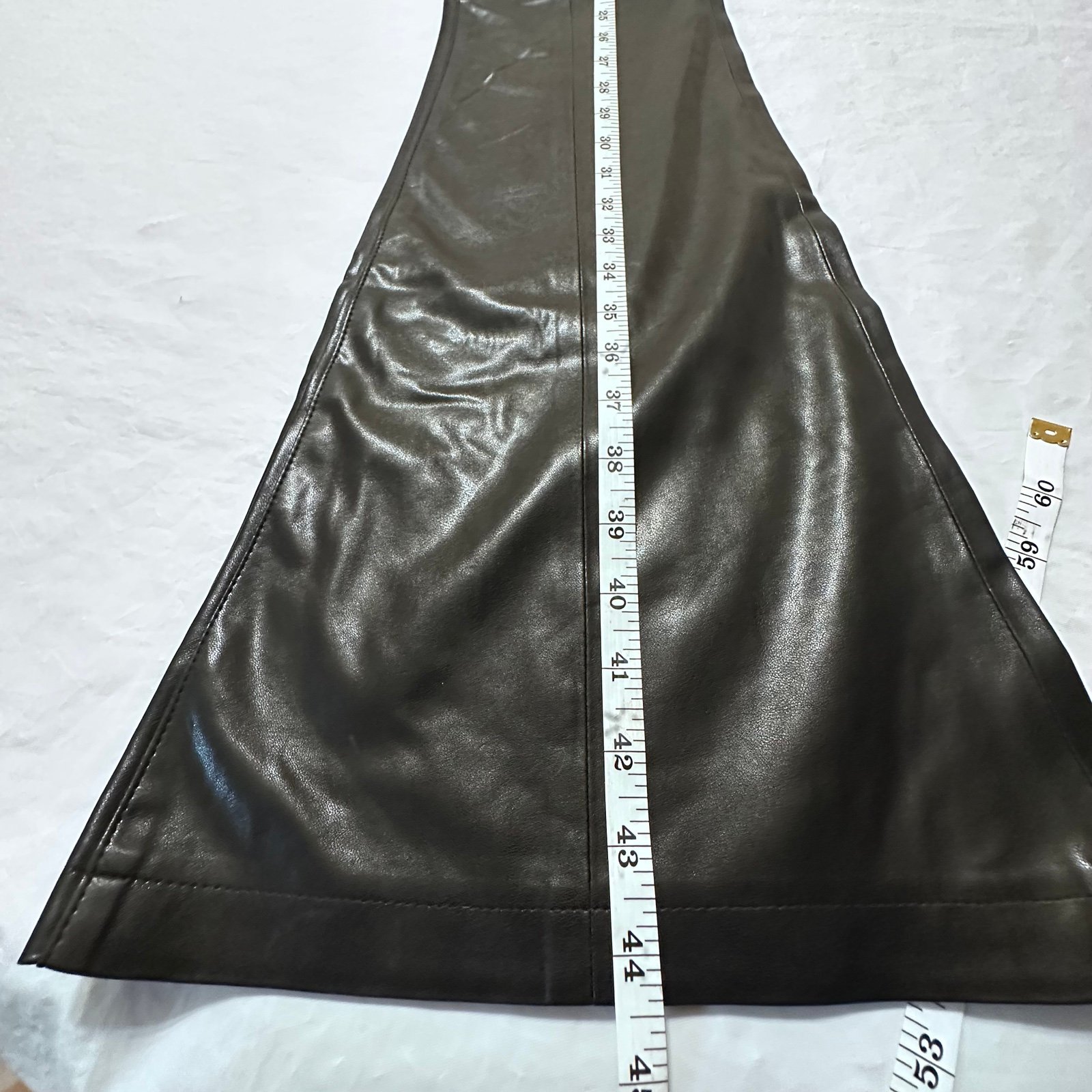Elegant BLANKNYC Womens Faux Leather Pants Black Flared Size 24 ghbS7GbVe Zero Profit 