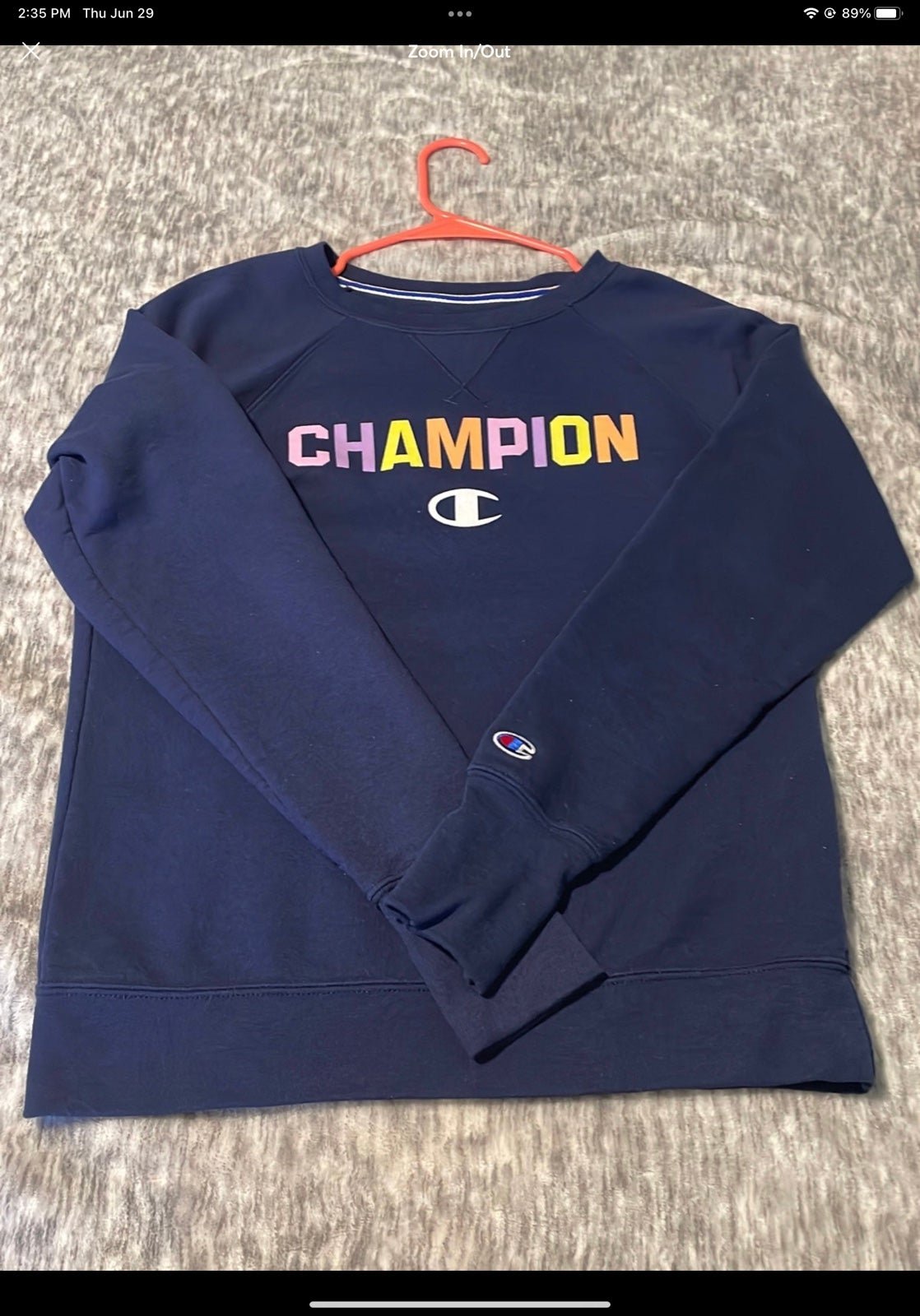 large discount Champion sweatshirt jkksQa0hG Wholesale