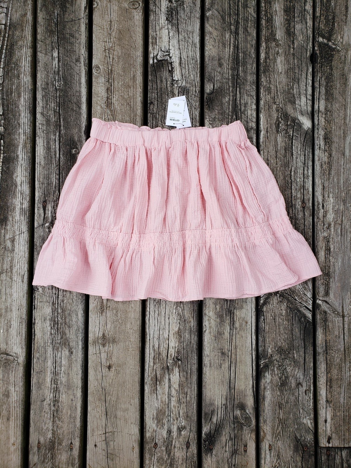 floor price Brand new!! NWT women´s Cotton On stretchy pink ruffle skirt size 12 PCvyF6CIF for sale