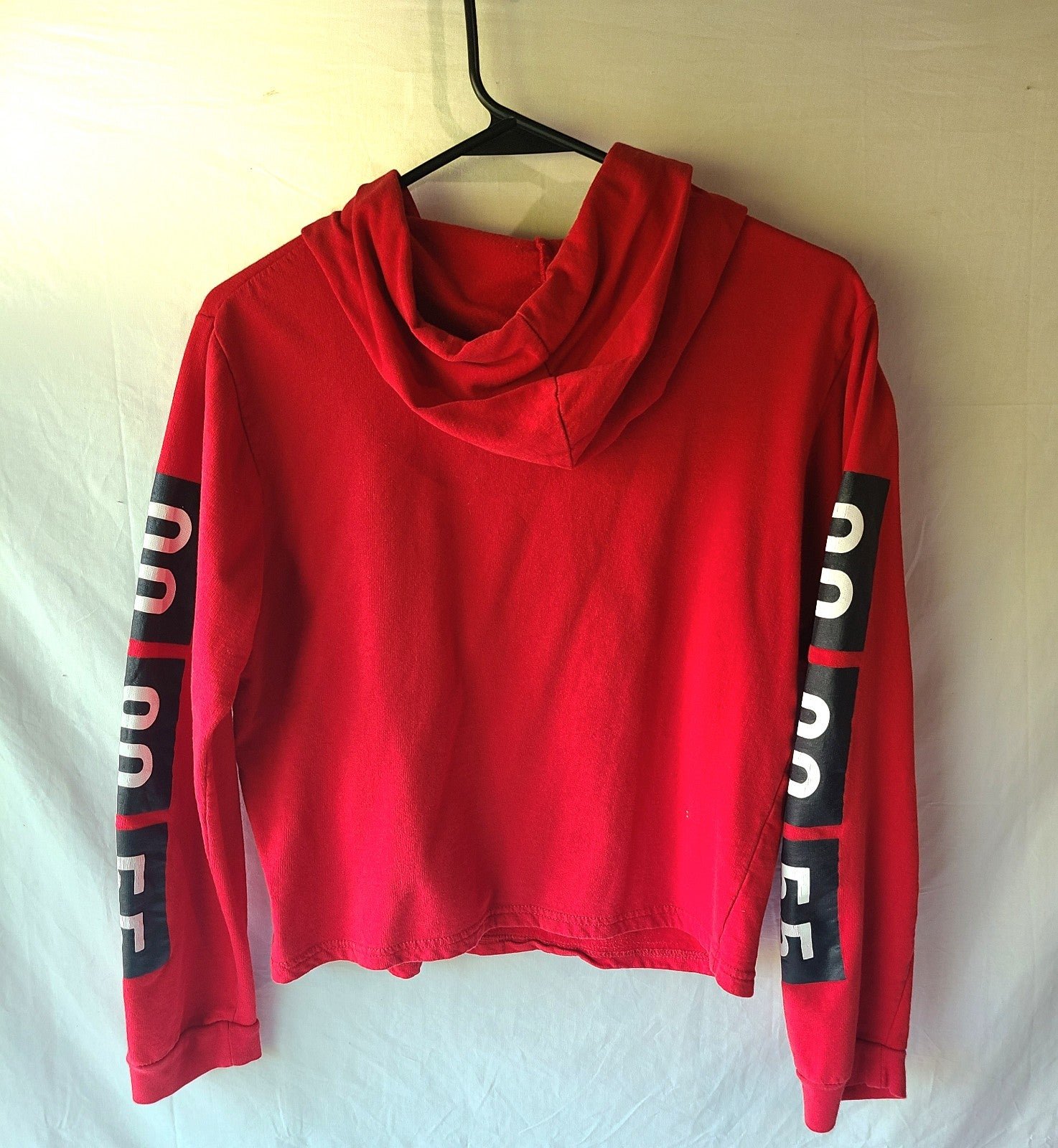 Wholesale price Red cropped hoodie piXL6I89J Great