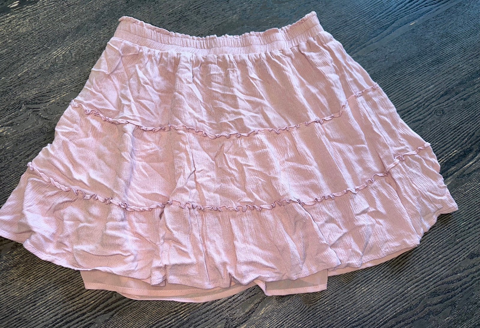 Wholesale price Blue B Pink Tiered Ruffle Skirt Medium 