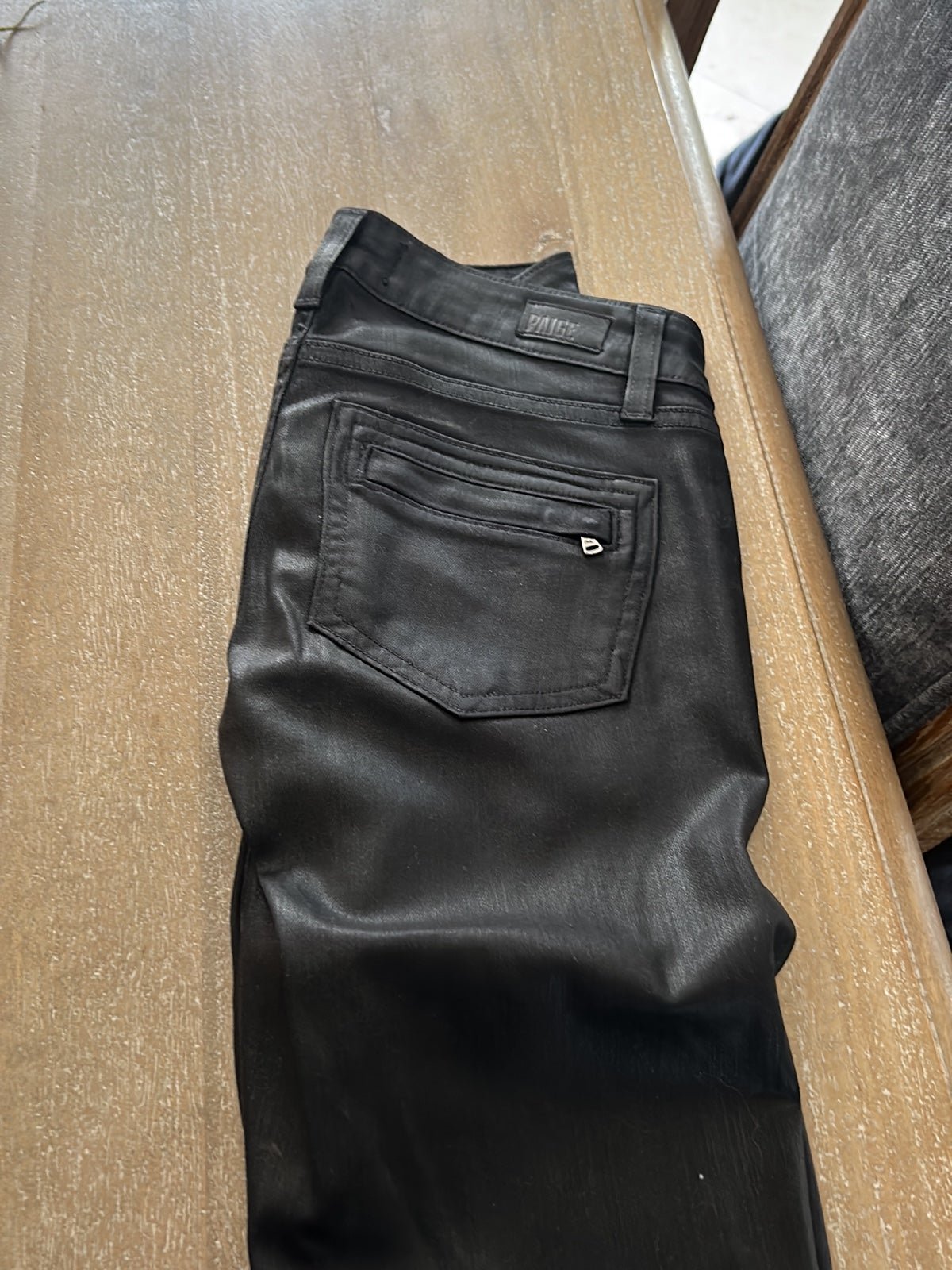 Wholesale price black faux leather Paige moto pants NxoydyIDR Online Shop