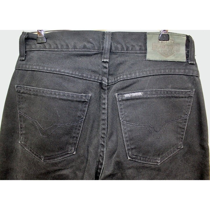 Amazing Harley Davidson Black Jeans Cotton Bootcut Pockets Women Sz 10R fits as 30x30 #f kcDWTqq77 Online Exclusive