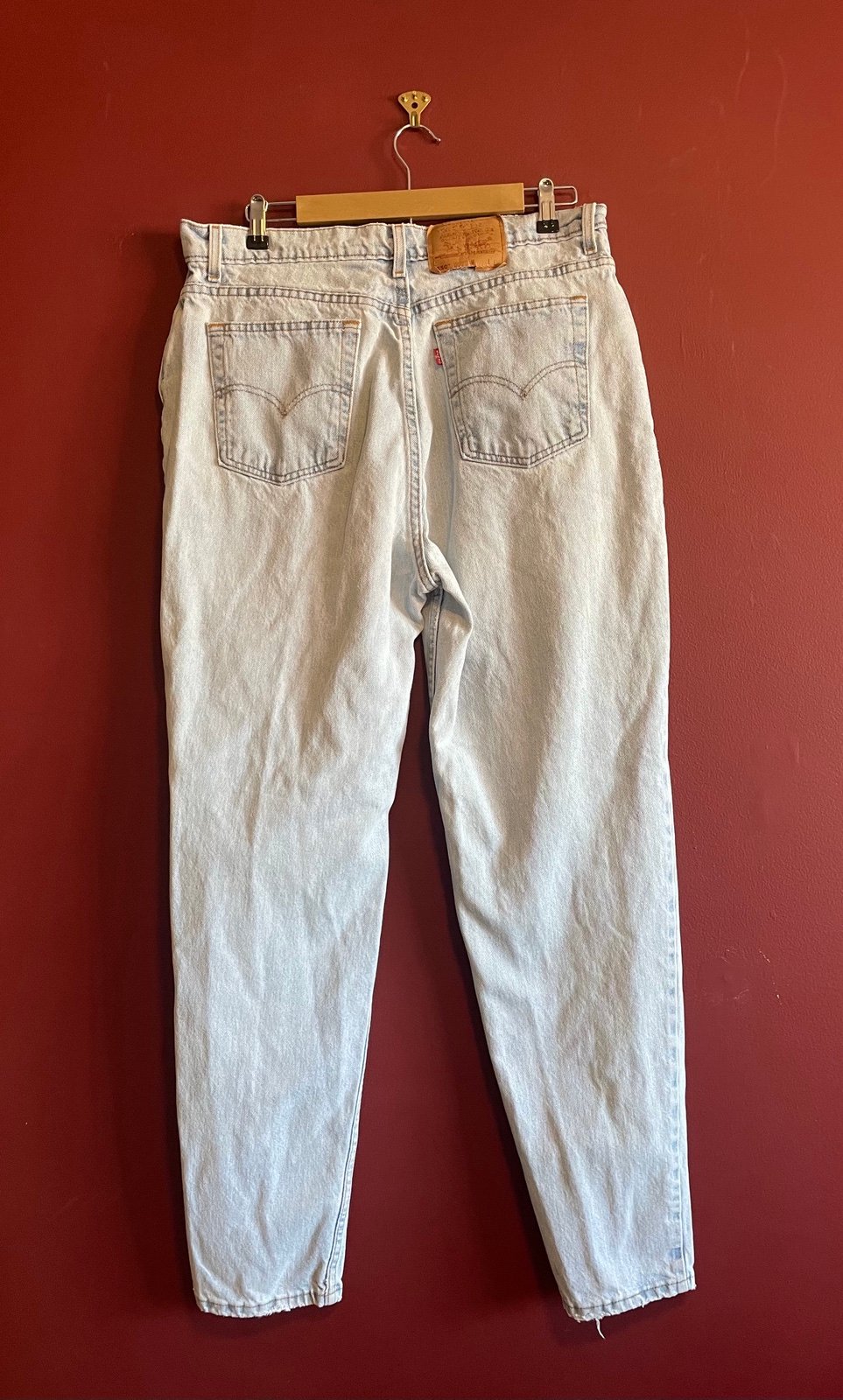 Discounted Vintage Levis 550 Jeans Women´s 18 R Light Wash Tapered Distressed IsrYL3B7W for sale
