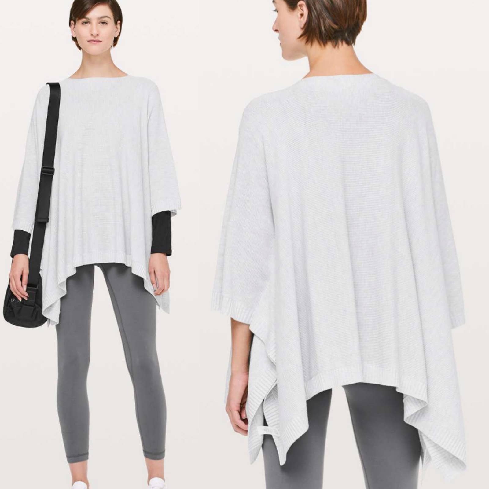 Great Lululemon Women’s Divinity Poncho Sweater Size Me