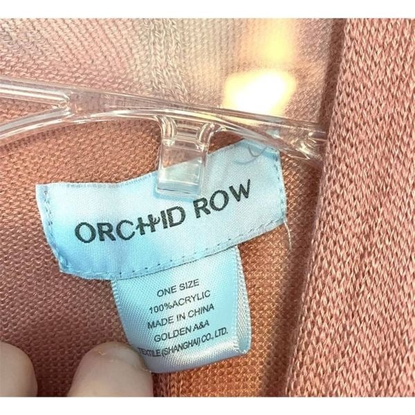 Stylish Orchid Row One Size Fits All Rose Gray 100% Acrylic Shawl Wrap Scarf KBzfpYa76 outlet online shop
