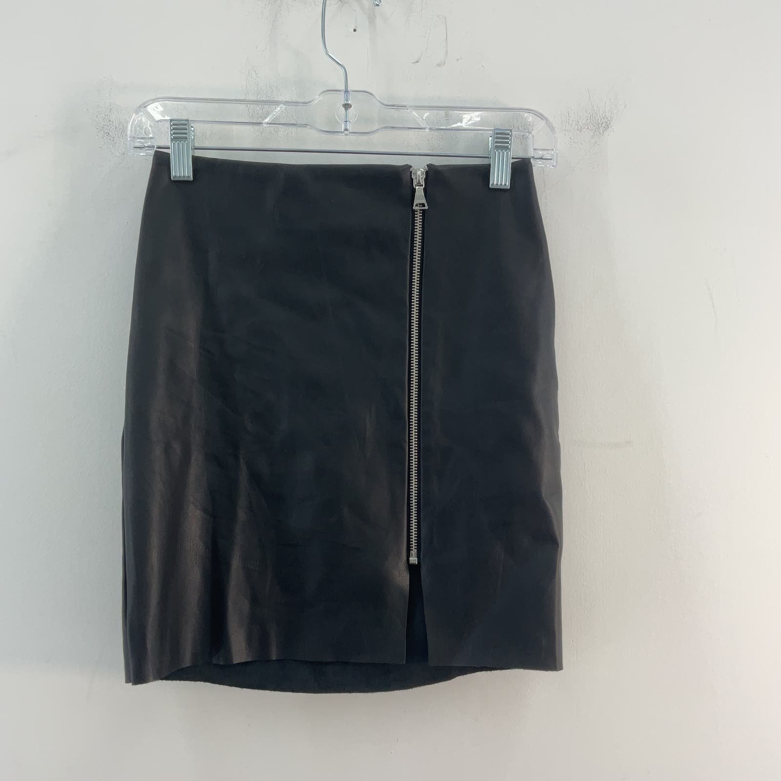 Great NWT Express Black Faux Leather Mini Skirt, Size 0 OL7Ir3Mvi Online Shop