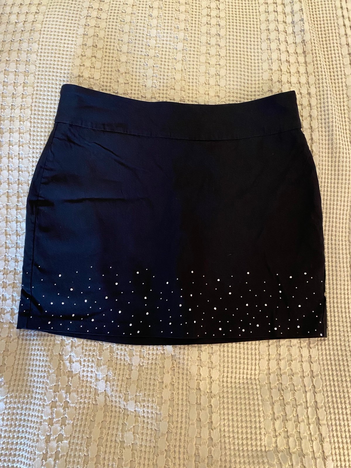 Gorgeous Attyre Black Skort skirt w/ built in Shorts w/ Rhinestones Size 16W i8voRqjhA outlet online shop