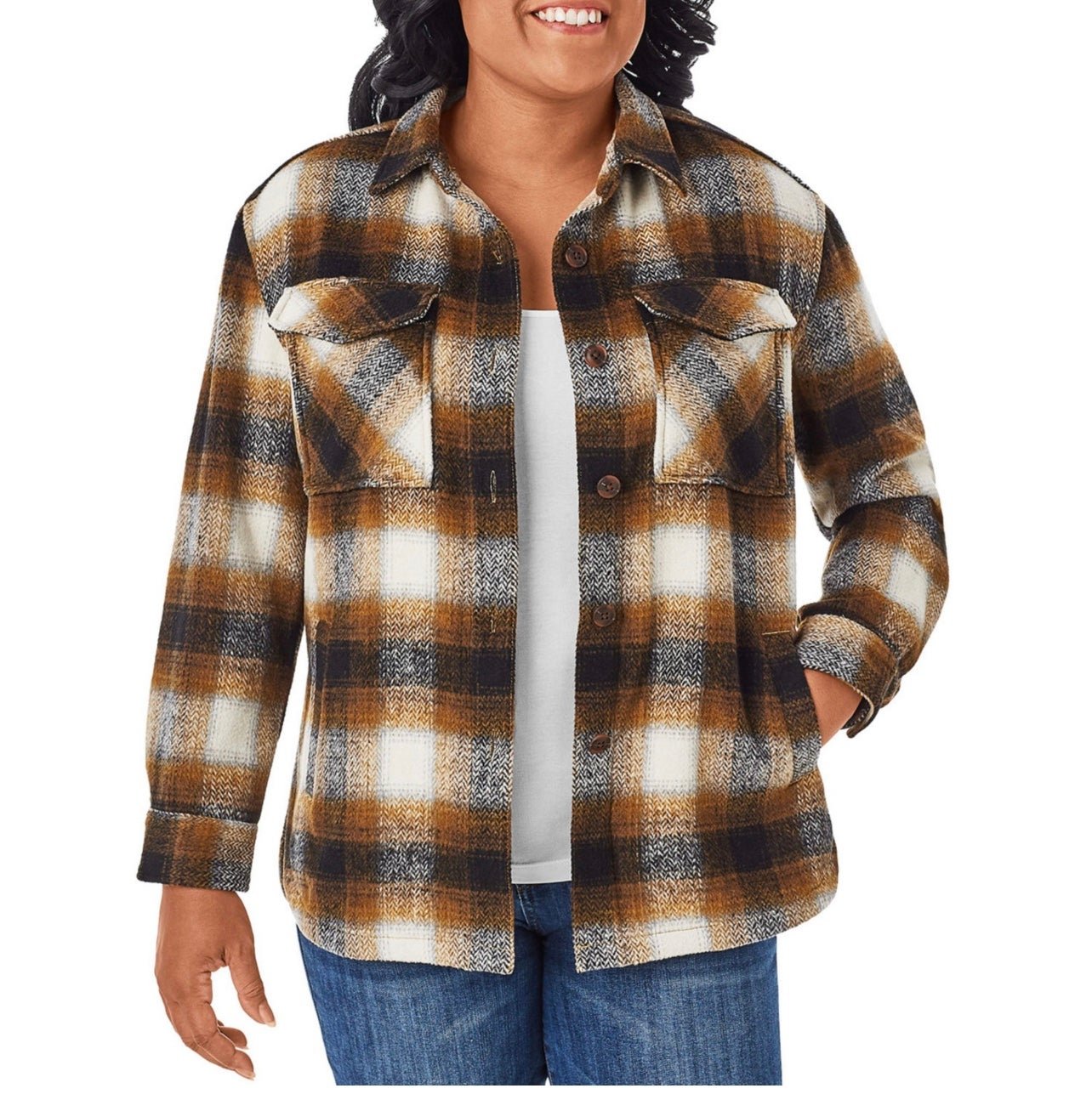 high discount Plaid Shacket for Women Size XS #62 lkWogKEMk Everyday Low Prices