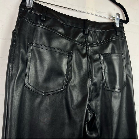 Amazing Crescent Women’s Majorie Vegan Leather Pants Like New Size Medium i5U807fdK Online Exclusive