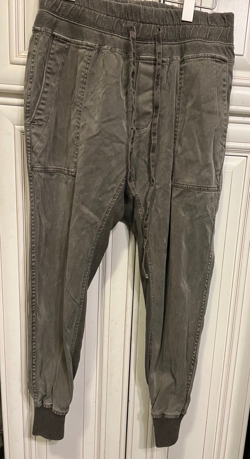 Factory Direct  James Perse Pull On Clean Cargo Pants Sz Tall 2 Grey Mixed Media MDTICKqPv Hot Sale