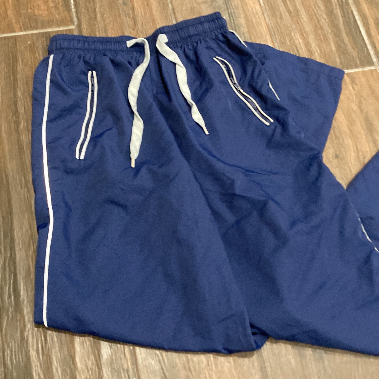 Great Baggy Blue String Pants With Pockets hxAp7f614 al
