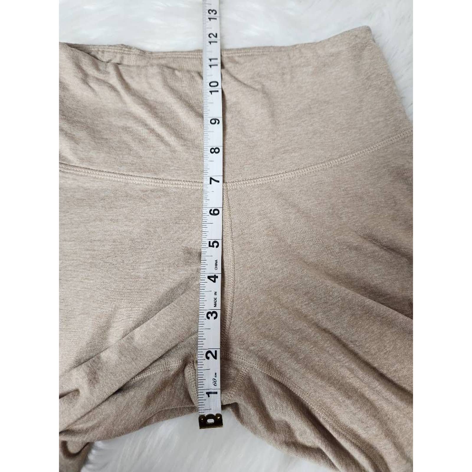 reasonable price Old Navy Active Womens Cozecore Cropped Leggings Beige High Rise Color Block S GbRTPqre8 Factory Price