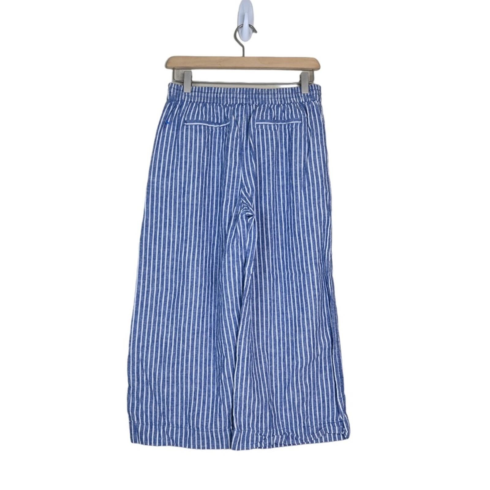 Discounted Beachlunchlounge Womens S Margot Drawstring Striped Linen Blend Pants mKvt7Eqgy Outlet Store