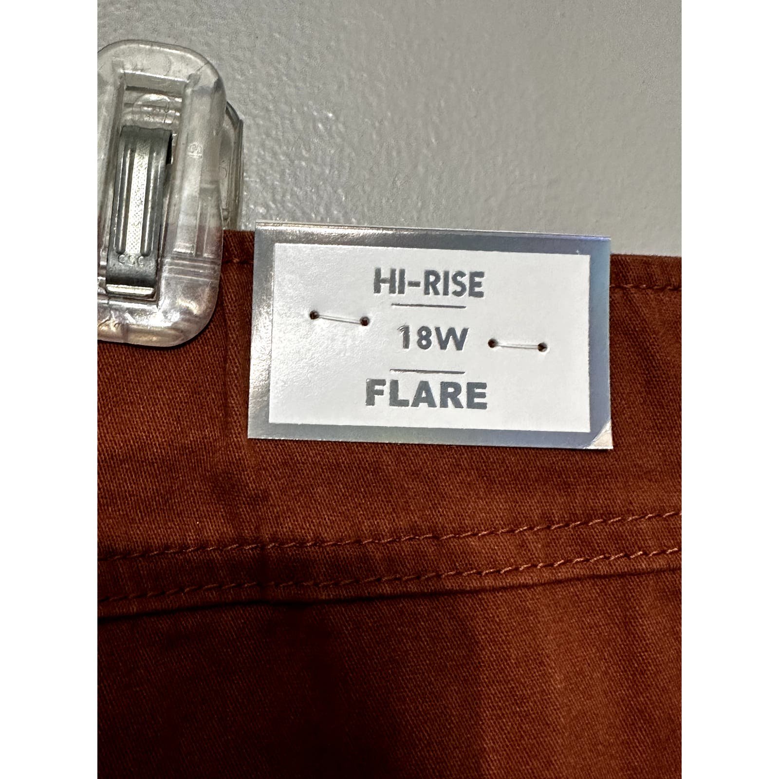 Factory Direct  Tinseltown Women´s Plus Brown Pull On High Rise Flare Pants 18W NWT MGZz4GQFz just buy it