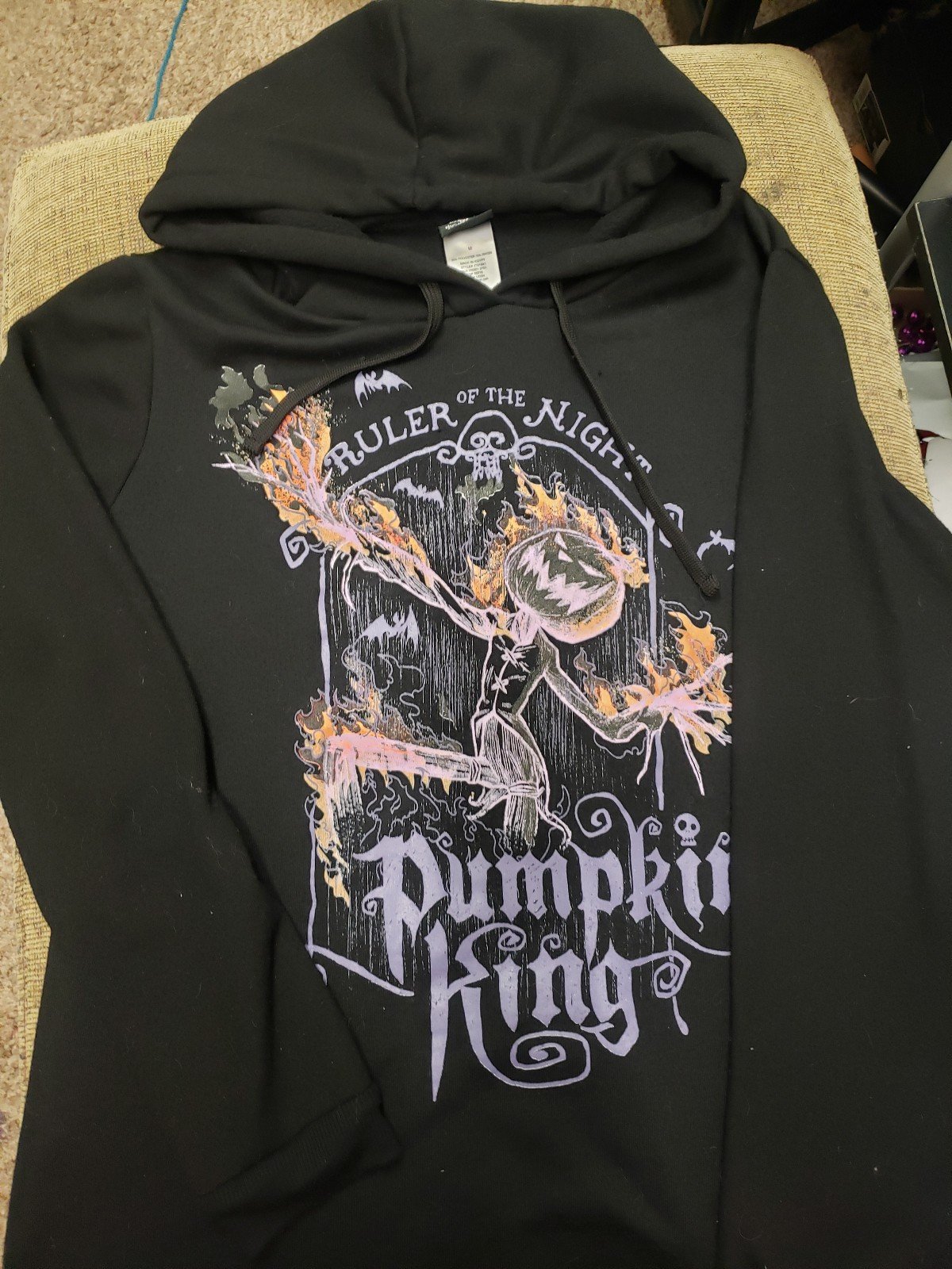 large discount Nightmare before Christmas pumpkin king hoodie hqyNAudGx Cheap