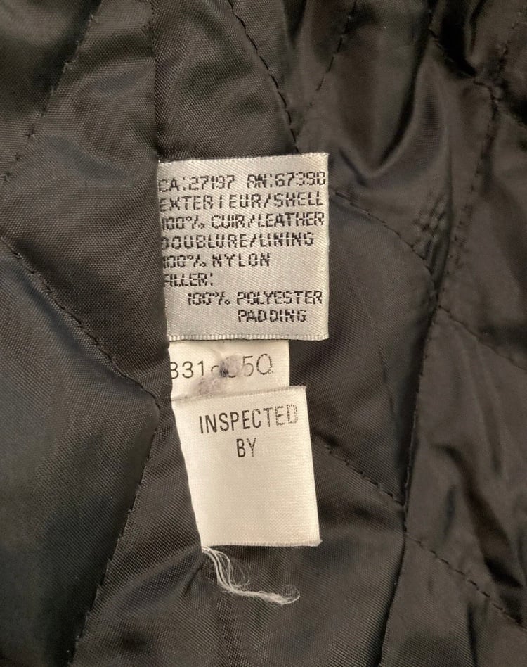 Latest  RARE Vintage A.D.A. Leather Long Coat Jacket Medium M 67390 ADA Black BEAUTIFUL Hzzk0hmfP Cheap