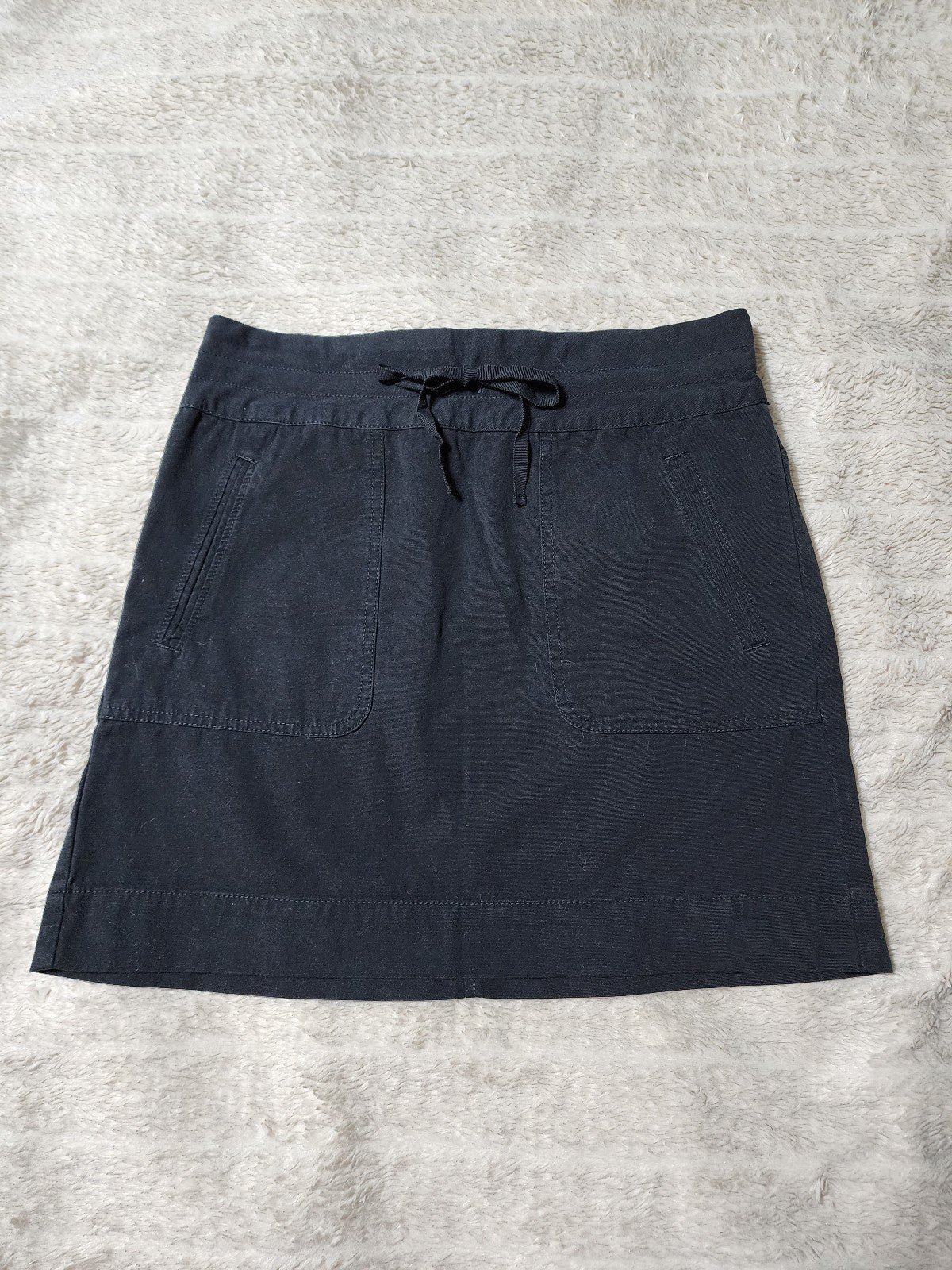 Buy NWT Women´s J.Crew Cotton Black Mini Skirt jOQ