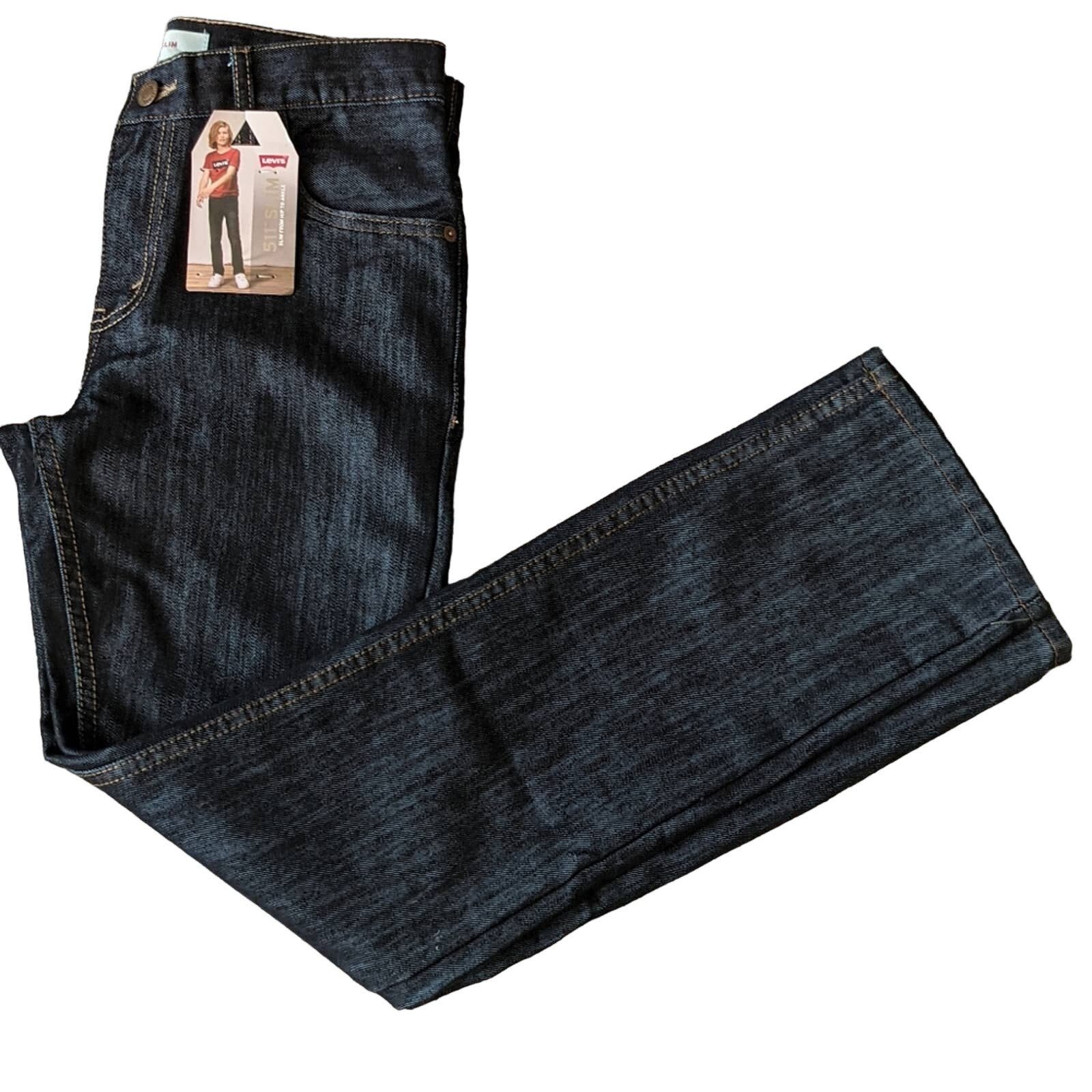 Special offer  New Boys Levi´s Jeans size 16reg 511 slim W28 L30 dark wash OHkktx0ET well sale