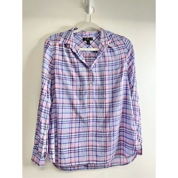 The Best Seller J Crew Gathered Popover Shirt Womens Si
