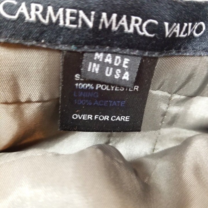 Factory Direct  Carmen Marc Valvo Metallic Gold Brocade Dress Sz 2 mVnl9WRuM Fashion