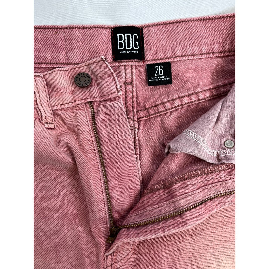 The Best Seller BDG Wide Leg Rigid Denim Jeans Pink Barbiecore Size 26 High Waisted Cute Girly G9Ka1cCEU Wholesale