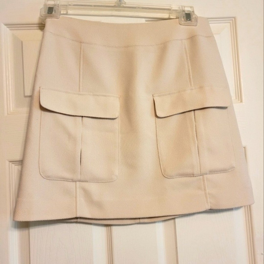 where to buy  HM women´s size 10 cream mini skirt OxZPPuRyu Hot Sale
