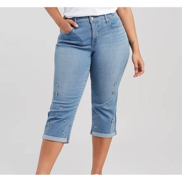 where to buy  Levis SHAPING CAPRI (PLUS SIZE 24w) MBsMm