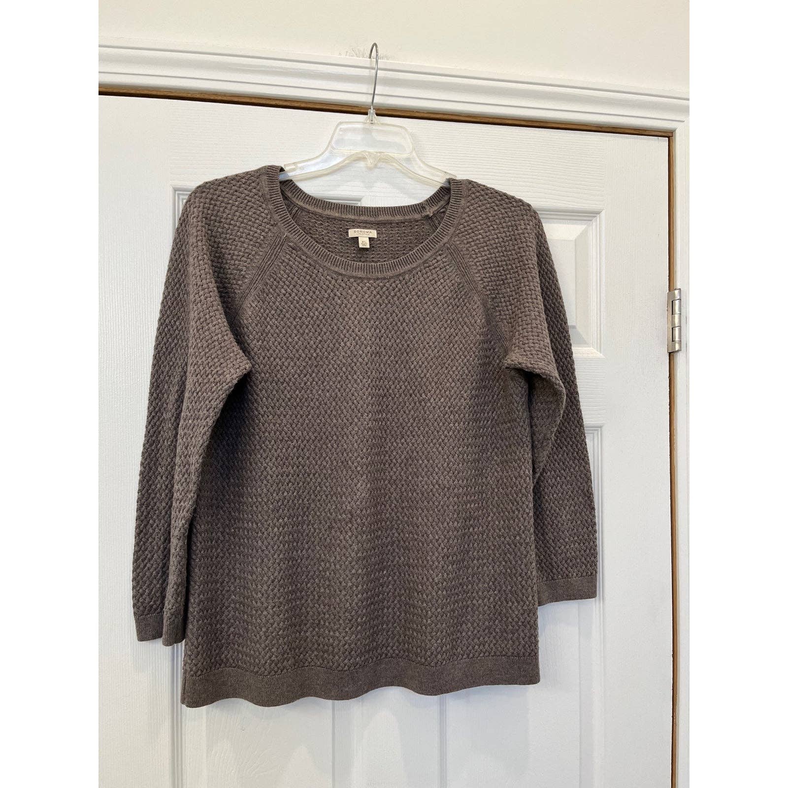 big discount Gorgeous Women’s Brown Sonoma Sweater Size L P0Mprv5y9 hot sale