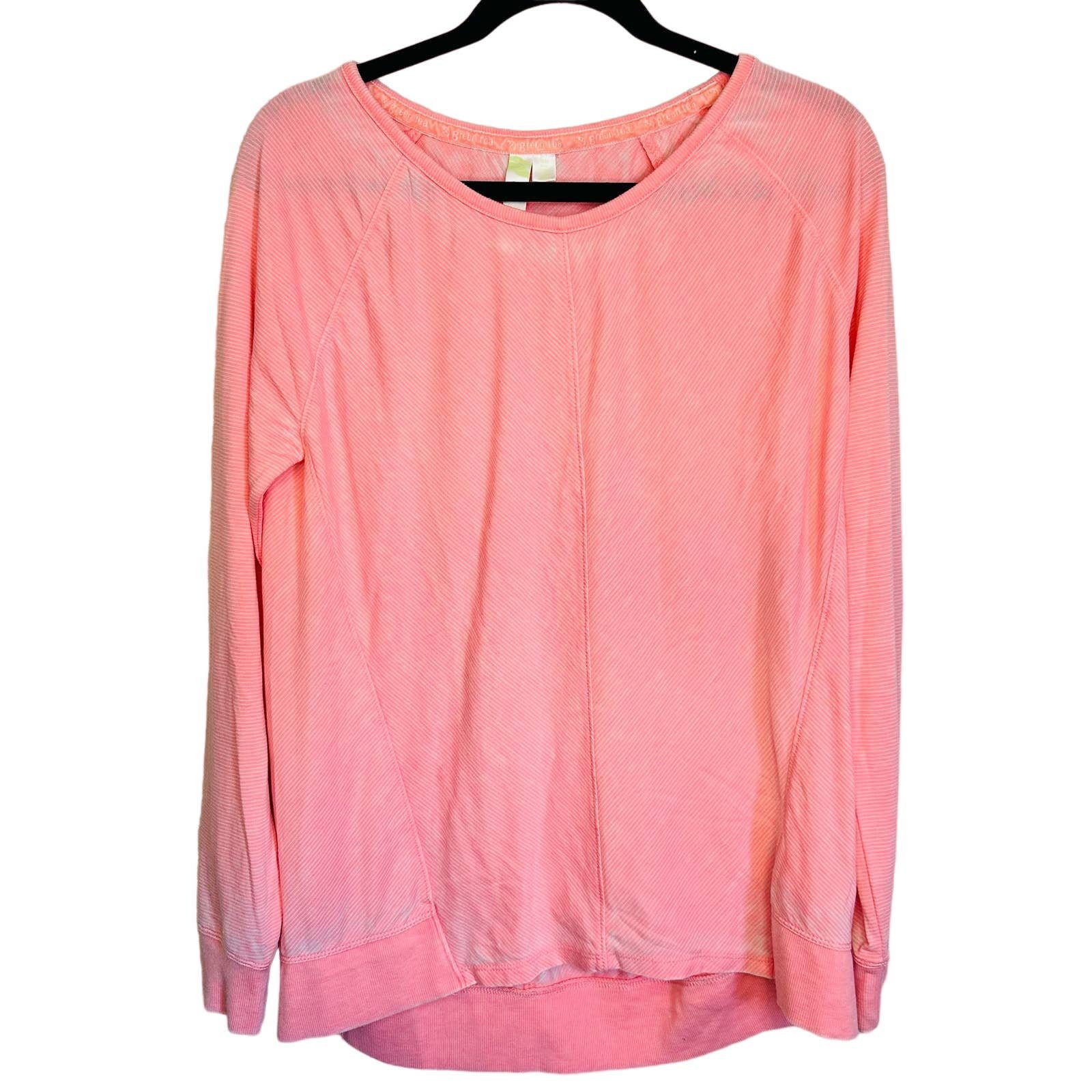 Exclusive Green Tea Women´s Pink Crew Neck Long Sleeve Sweatshirt Size Medium FTfwx6Goy Factory Price
