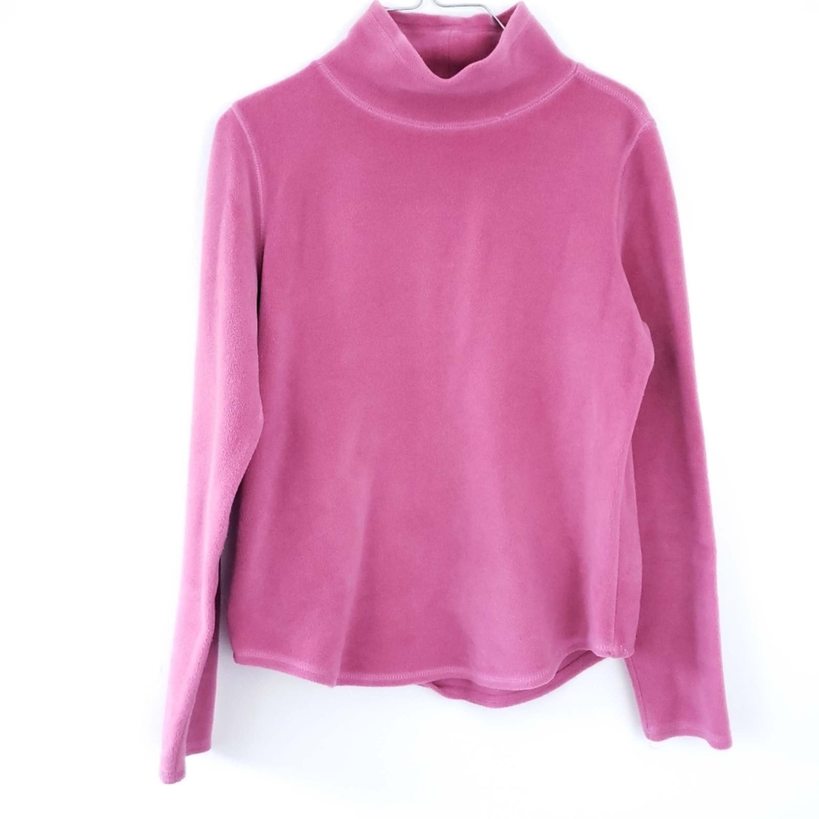 Great Loft Pink High Neck Fleece Stretch Long Sleeve Small Winter Long Sleeve Top HLmXkze0l Online Shop