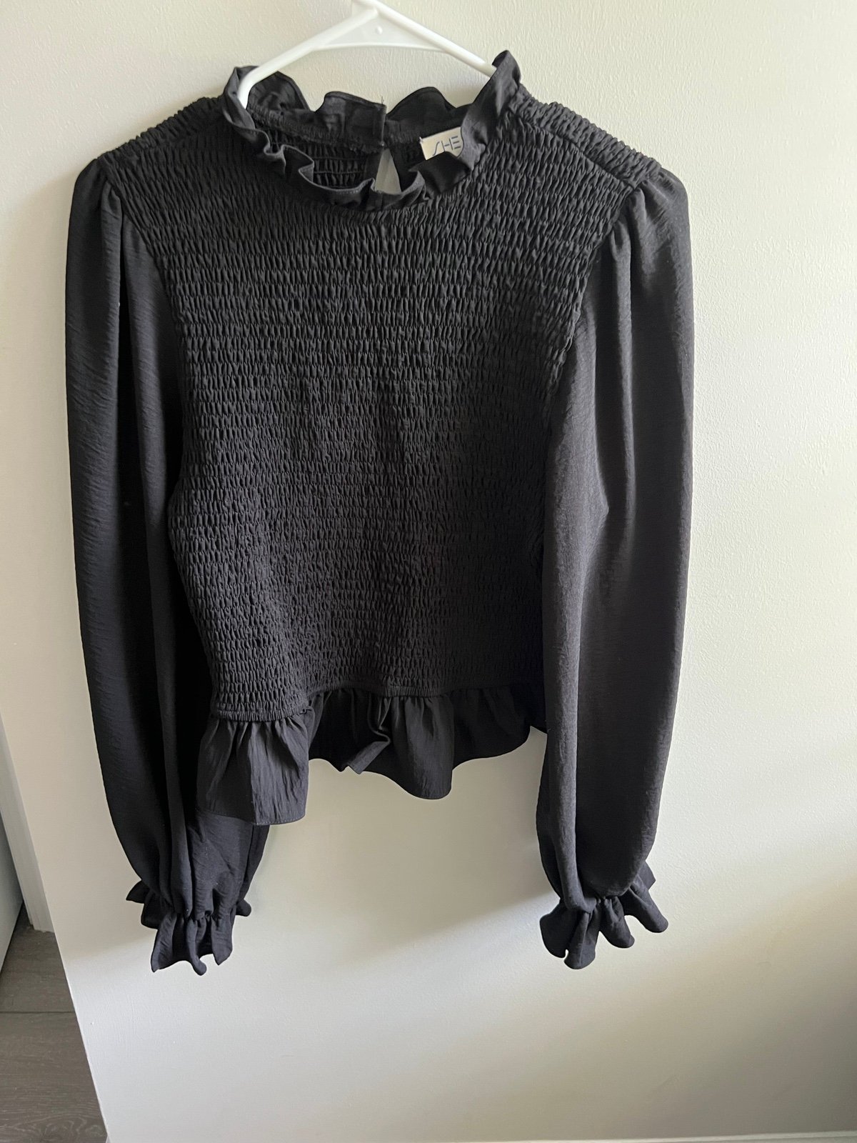where to buy  Black long sleeve blouse Ny1wp8f4X US Out