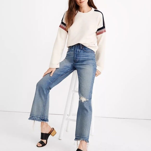 large selection Rivet & Thread Relaxed Bootcut Crop Jea