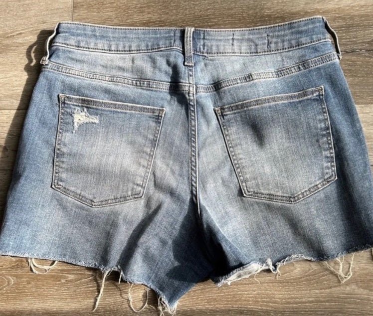 Gorgeous Brand New Universal Thread High Waisted Distressed Jean Shorts Sz 10 koa7H2roF all for you