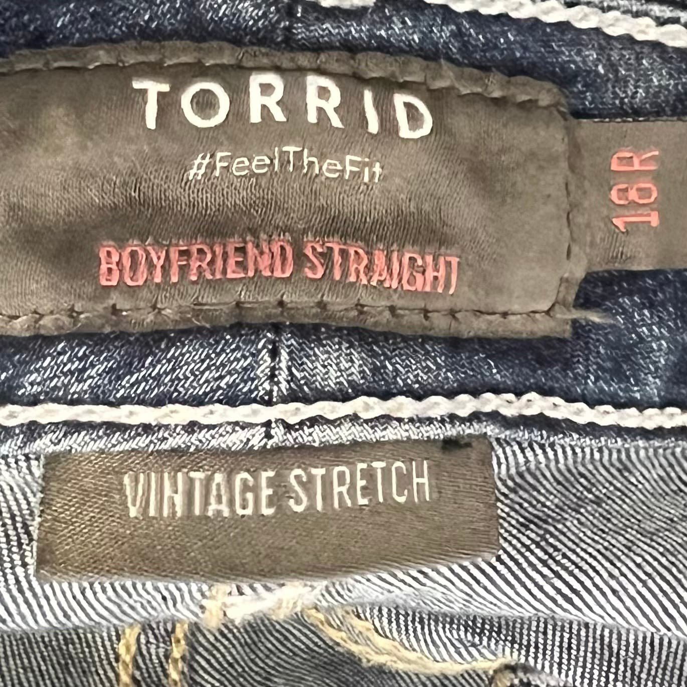Gorgeous torrid Boyfriend Straight Vintage Stretch Mid-Rise Jean in No Way Jose Size 18 ndlmrRovV Cool