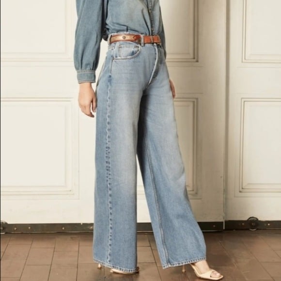 Factory Direct  Boyish Jeans The Jovi High Rise Light Wash Wide Leg Denim Jean Size 26 NEW! jPyQEhLau Store Online