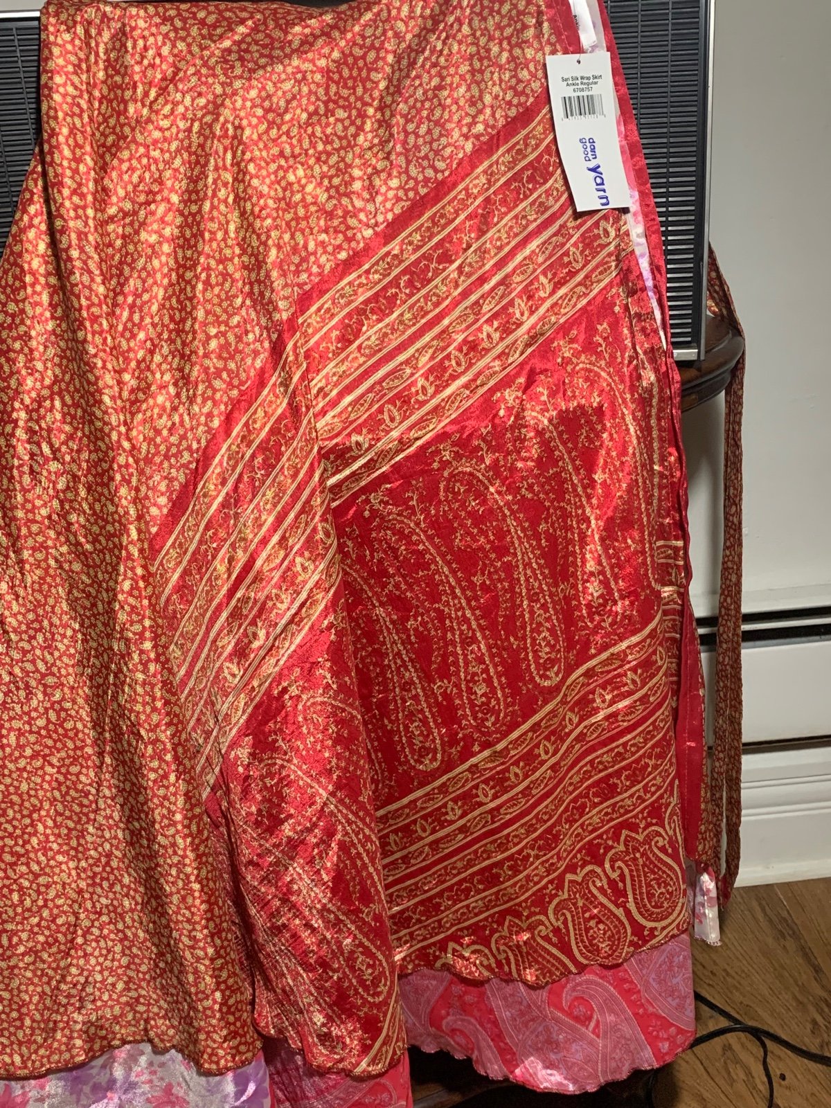 Classic Silk Sari Wrap Skirt MMyb2CVpy best sale