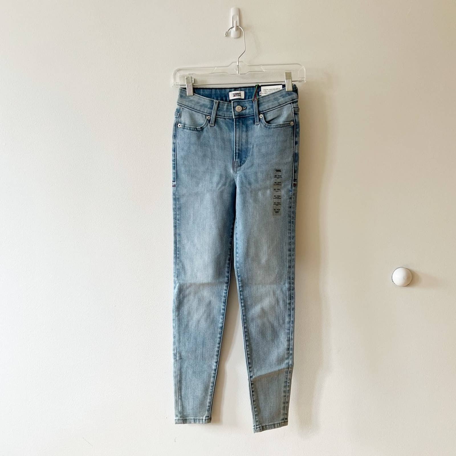 Discounted Tommy jeans skinny light wash jeans Ln6ilvcA