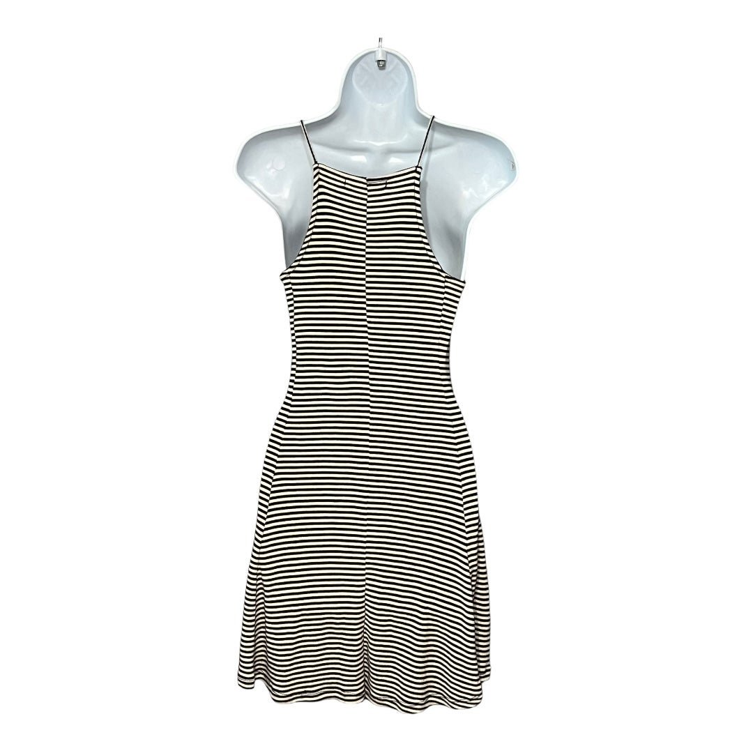 Personality Brandy Melville Junior/Misses Dresses Black White Stripes Halter Cotton Dress OS MH7bxgaza Hot Sale