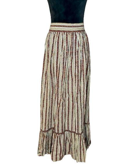 Nice Vintage Floral Maxi Prairie Skirt Medium i7TgPu8j3 Hot Sale