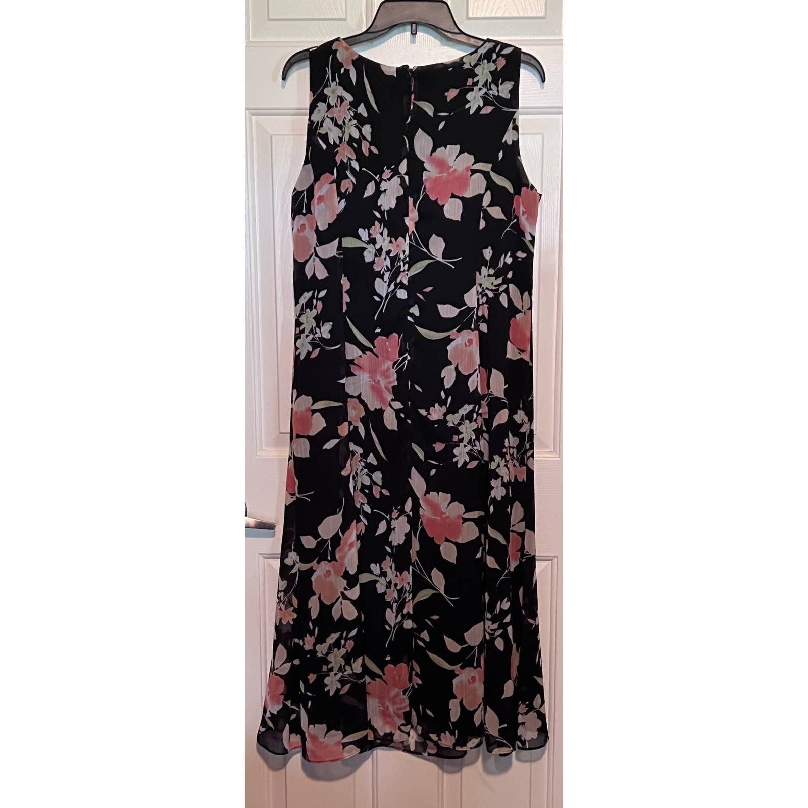 Latest  Studio I Women´s Black Peach Beige Maxi Dress Size 14 47