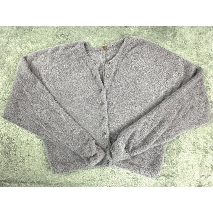 cheapest place to buy  Free People One Sweater Button Front Long Sleeve Size Small Petite Lavender mSVa73URv online store