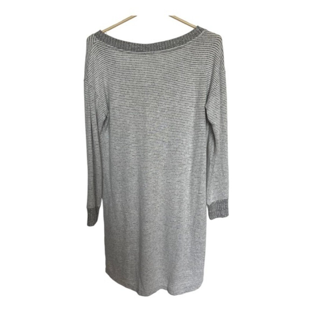 Discounted Soma Women’s Nightgown Striped Grey Long Sleeve Size M O6q8aH9aL Zero Profit 