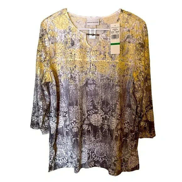 cheapest place to buy  NWT Alfred Dunner Top, Size: L n