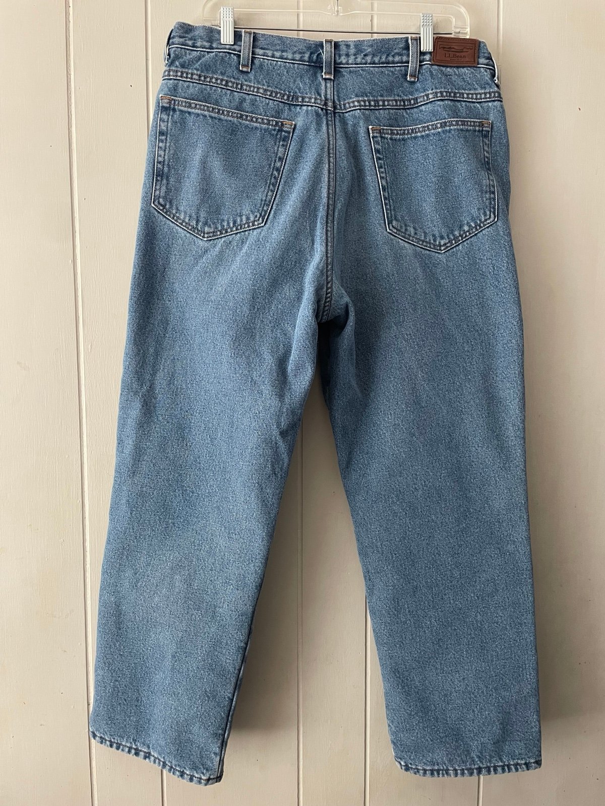 Elegant Vintage Classic Fit L.L. Bean Fleece Lined Jeans kuJSToLZ4 Counter Genuine 