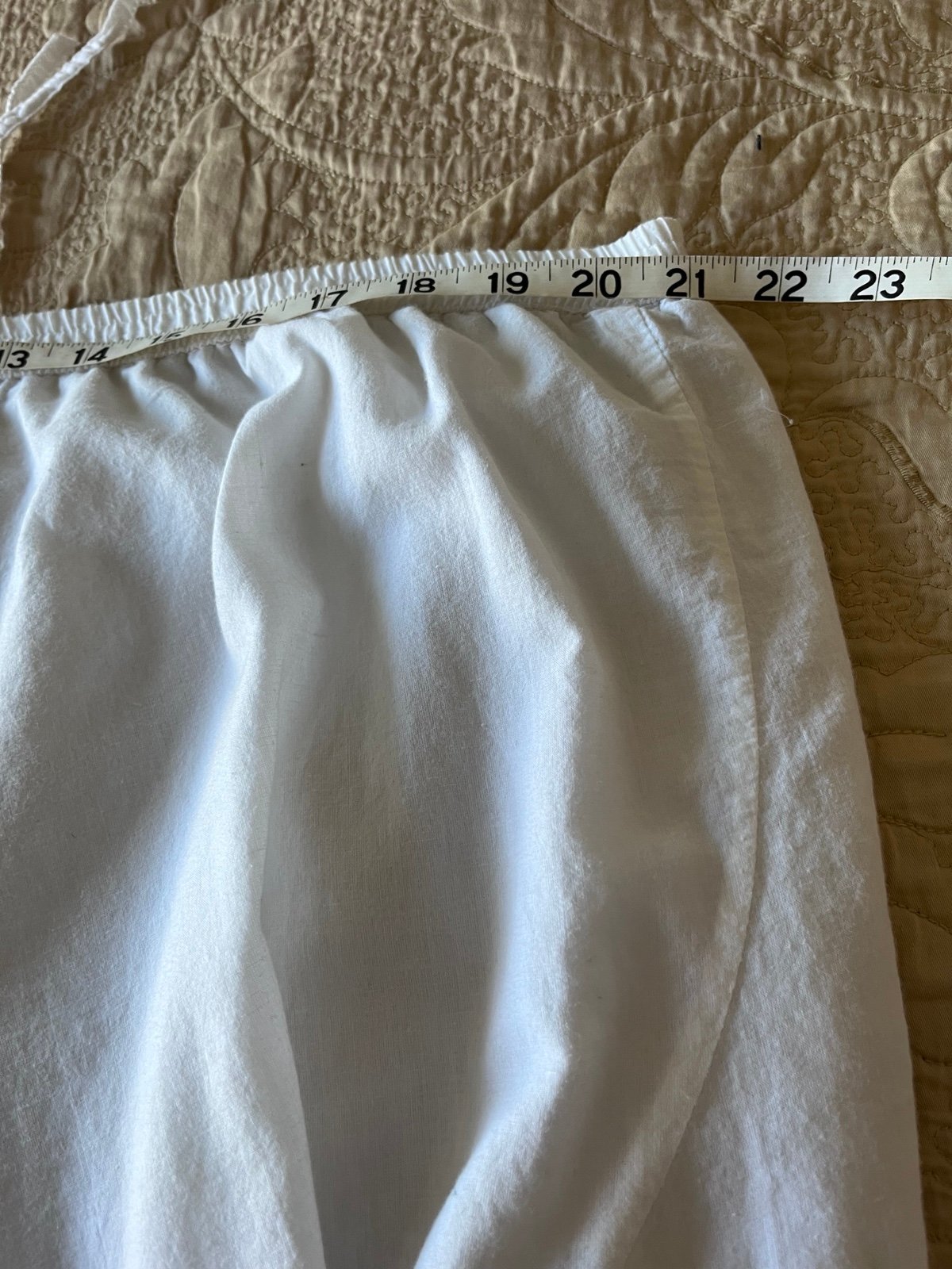 Cheap Metrowear 3X white Cotton Skirt Preowned KIQ9xY68G outlet online shop